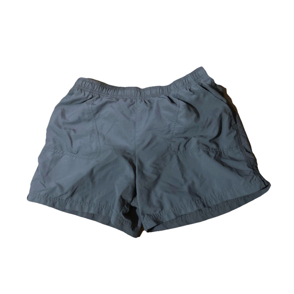 Columbia Shorts Sandy River Womens Medium Grey Nylon Small Tear See Pics